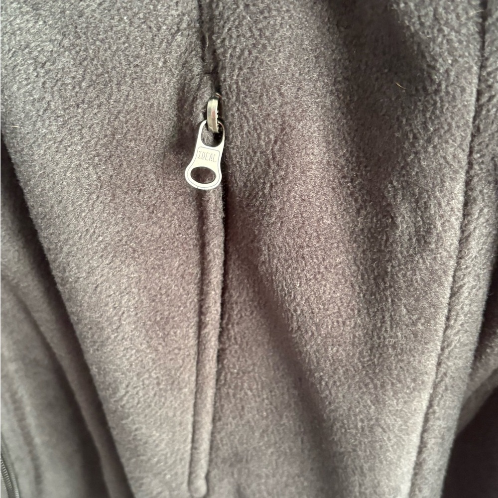 COLUMBIA BLACK FULL-ZIP FLEECE GIRLS JACKET (18-20)- WOMENS MED - Picture 5 of 6